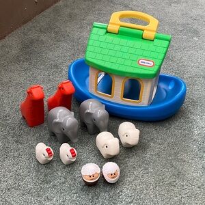 Little Tikes Noah’s Ark complete set excellent condition
